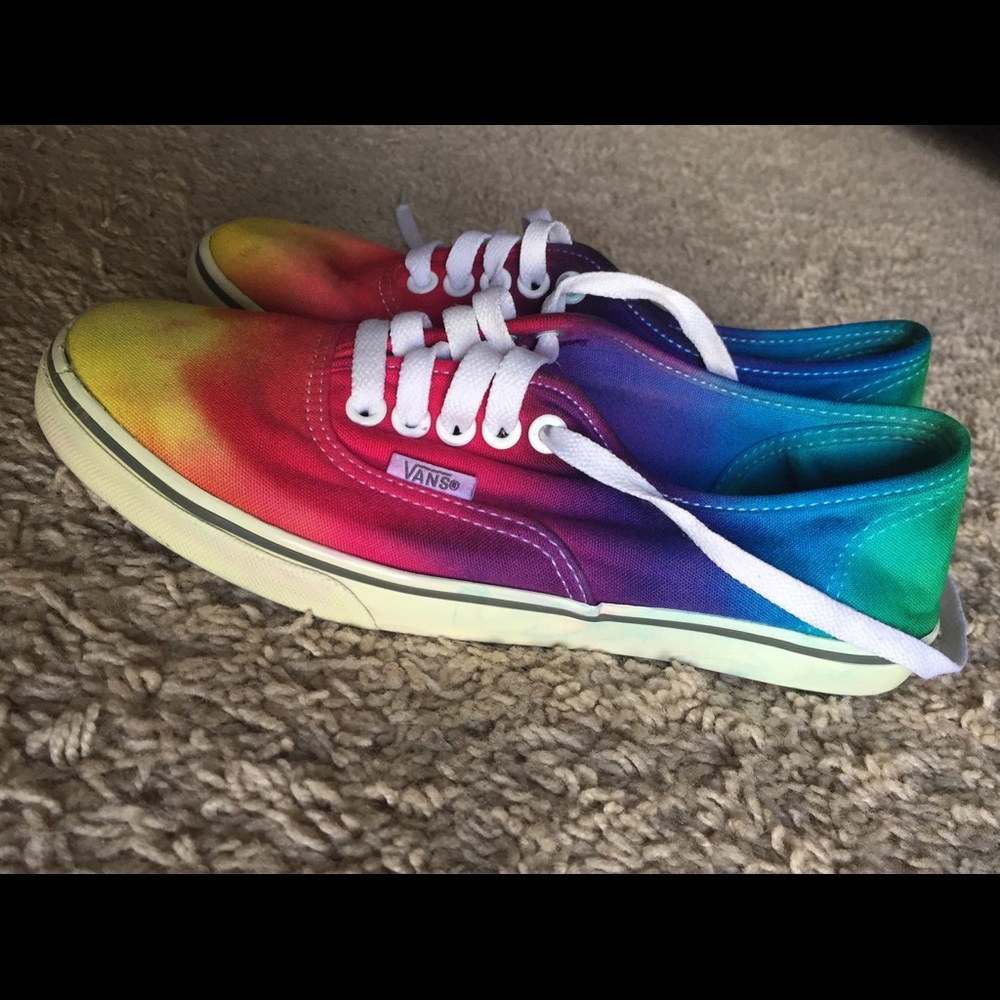 Tye Dye Vans